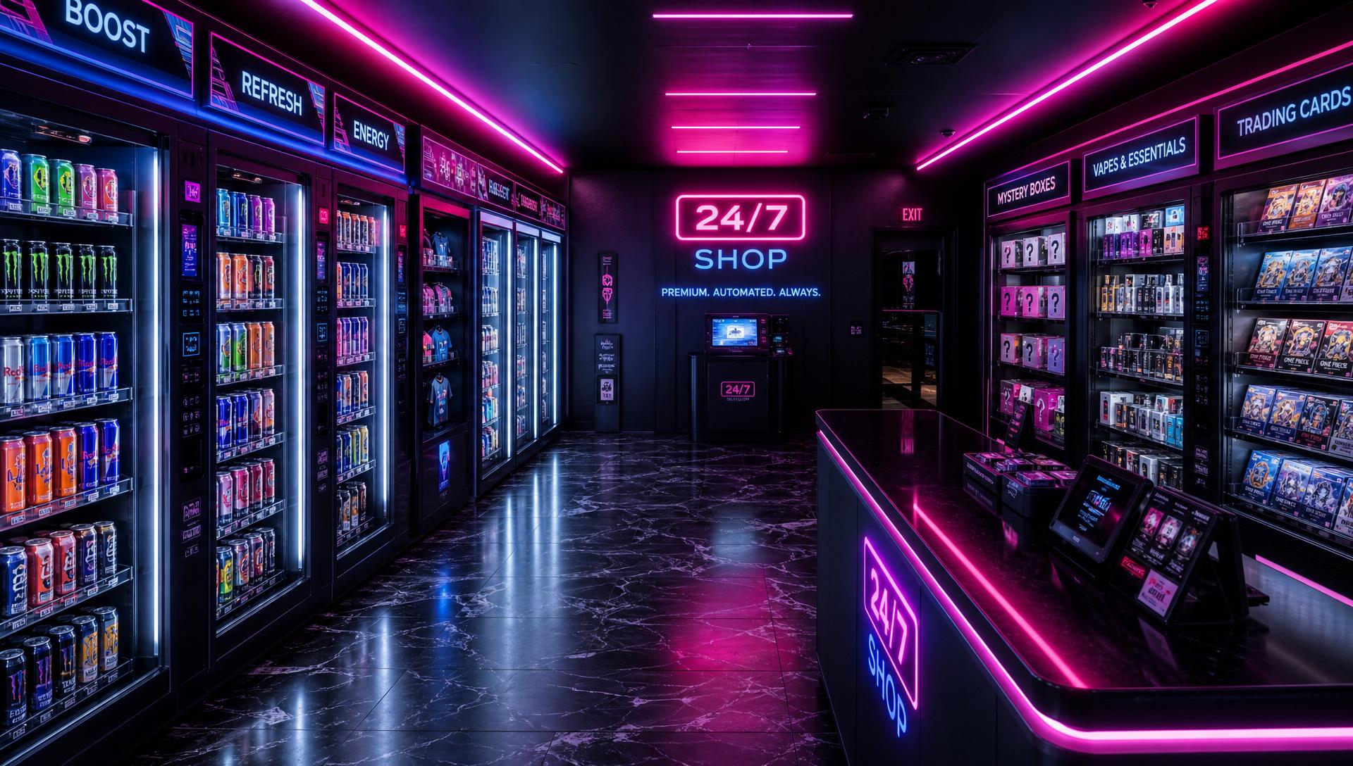Hype Station Lippstadt – 24/7 Snack Automatenshop mit Red Bull, Drinks und exklusiven Snacks